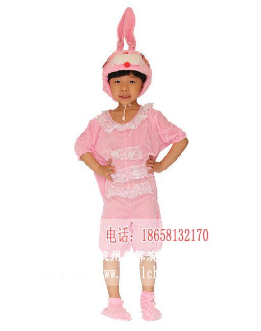 小兔子儿童演出服装